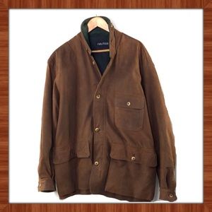 Nautica Men’s Suede Upland Sporting Coat.